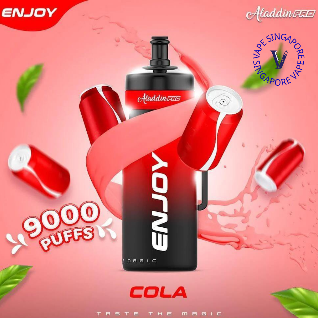 Aladdin Pro More Enjoy 9000 Puff Vape - Vape Singapore SG Vape