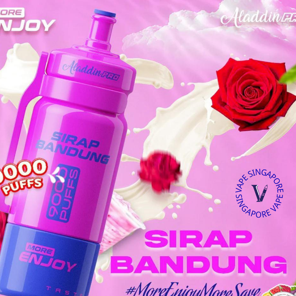 Aladdin Pro More Enjoy 9000 Puff Vape - Vape Singapore SG Vape