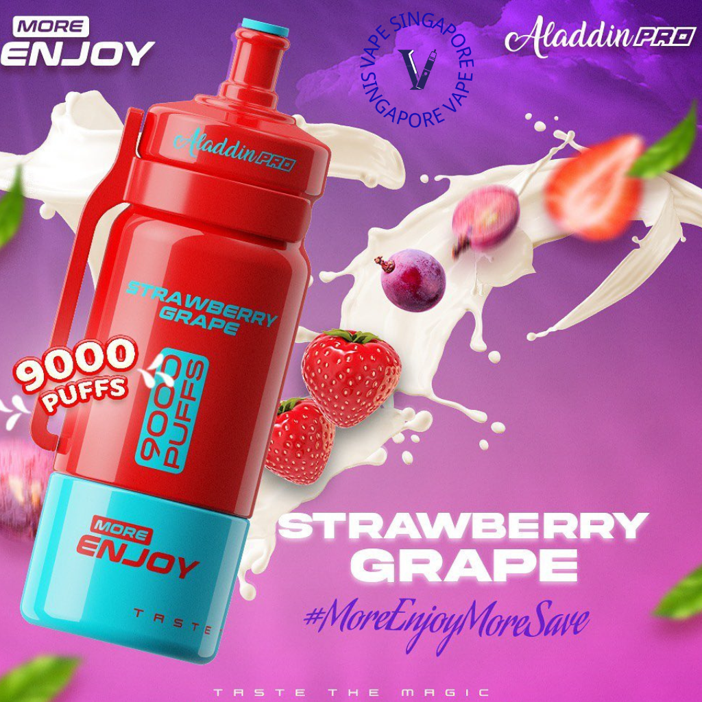 Aladdin Pro More Enjoy 9000 Puff Vape - Vape Singapore SG Vape