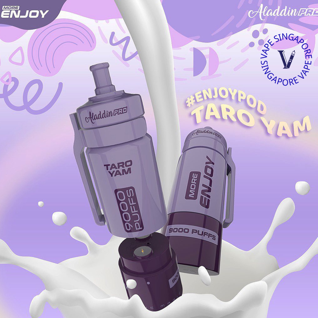 Aladdin Pro More Enjoy 9000 Puff Vape - Vape Singapore SG Vape