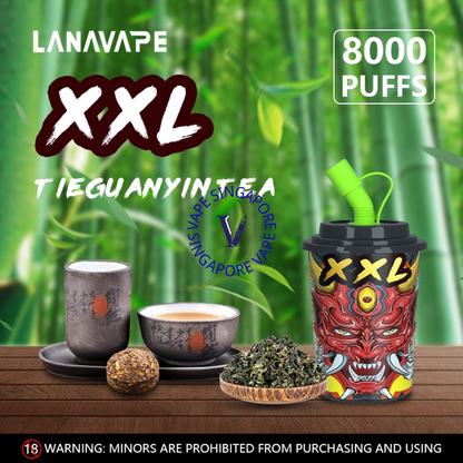 Lana Bar XXL 8000 puff disposable vape - Vape Singapore SG Vape
